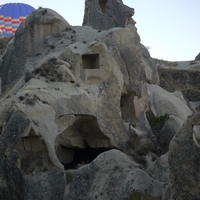 Photo de Turquie - Lunaire Uçhisar en Cappadoce